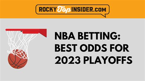 nba playoff betting odds